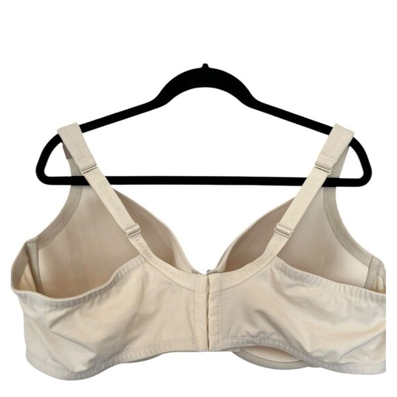 Cacique Bra NEW with Tag Lightly Lined Full Coverage Underwire Sz 50D CreamBeige - Picture 3 of 12